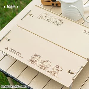 Genshin Impact Relaxing Camp Series - Faltbarer Mini Tisch Set - miHoYo (1)