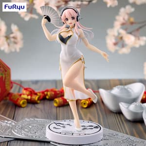 Super Sonico - White China Dress - Trio-Try-iT - Furyu (5)
