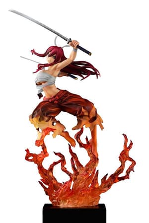 Erza Scarlet - Samurai Light Flame Manjo: Kurenai - Rouge - Orca Toys - 2