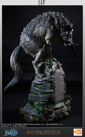Sif, der Große Grauwolf – Dark Souls Statue 1/4 von First 4 Figures - 35