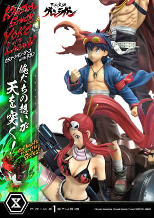 Kamina, Simon & Yoko - Deluxe Bonus Edition - Ultimate Premium Masterline (UPMGL-01DXS) - Prime 1 Studio (16)