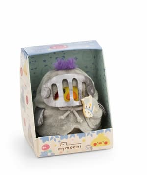 Sittich Chipsy - mymochi - Plüsch (mit Steckenpferd u. Ritterkostüm in Geschenkbox) (8cm)  (1)