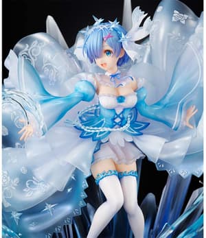 Rem Crystal Dress Ver. 1/7 – Figurine de collection Re:Zero - 9