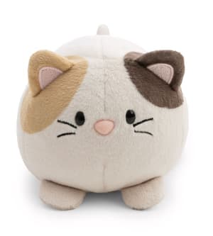 Liegendes Kuscheltier mymochi Katze Angy 13cm mit Magnet moodie Kaktus in Geschenkbox  - 3