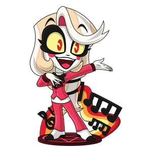 Charlie Morning Star - Hazbin Hotel Vinyl Figur - Youtooz - 1