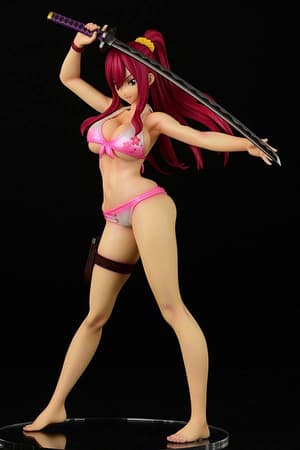Erza Scarlet - Swimwear Gravure Style Sakura Ver. - Fairy Tail - Orca Toys - 7