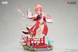 Genshin Impact PVC Statue 1/7 Yae Miko Astute Amusement Ver. (28 cm) – Apex - 5