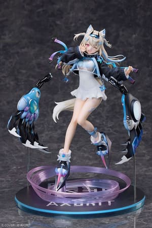 Hololive Production PVC Statue 1/7 - Advent Fuwawa Abyssgard AXGRIT Deluxe Edition (Design Coco, 27cm) - 3