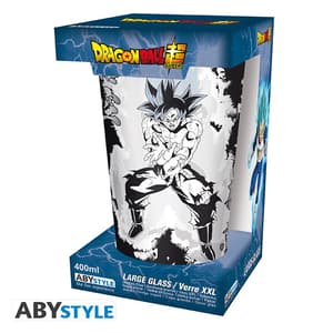 Goku/ Vegeta - großes 400 ml Glas - Dragon Ball - AbyStyle - 1