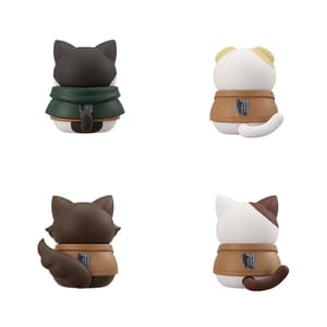 Set - Attack on Titan Mega Cat Project -  Gathering Scout Regiment danyan! - Megahouse - 7