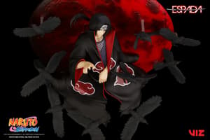 Itachi Uchiha (Tsukuyomi) - Breach Wall Art Line Statue - Espada Art - 6