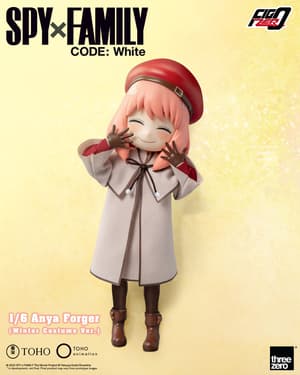 Anya Forger - Winter Costume - FigZero - ThreeZero (3)