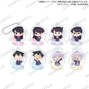 Random Selection - Komi Can't Communicate - Acrylic Stand / Acrylic Keychain - Bushiroad Creative - 1