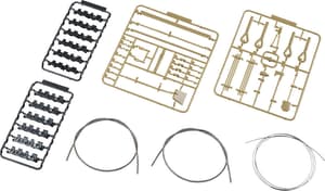 figma Vehicles Tiger I: Exterior Equipment Set - 1
