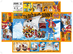 Thousand Sunny -  Grand Ship Collection Vol. 01 - One Piece Model Kit - 8
