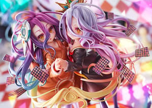 Shiro & Schwi Dola - No Game No Life Luxury Gift 1/7 Scale Figure by Phat! - 6