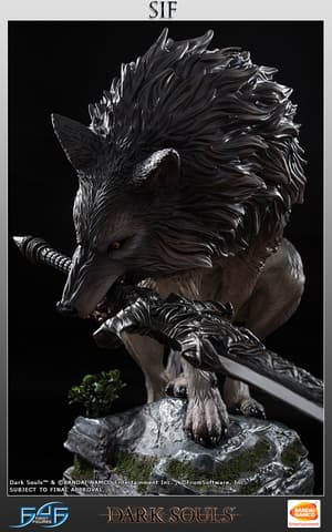 Sif, der Große Grauwolf – Dark Souls Statue 1/4 von First 4 Figures - 32