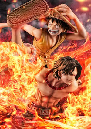 Monkey D. Ruffy & Puma D. Ace - Bond Between Brothers 20th Limited - POP - Portrait Of Pirates Maximum - Megahouse (10)