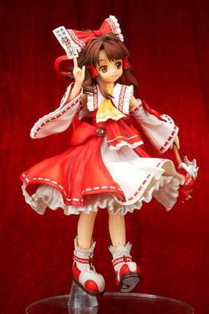 Reimu Hakurei - Touhou Kourindou - Ques Q - 4