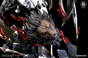 Claire / Clare vs Rigaldo - Claymore - Kitsune Statue - 19