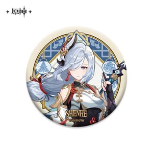 Shenhe - Button - Genshin Impact- miHoYo - 1