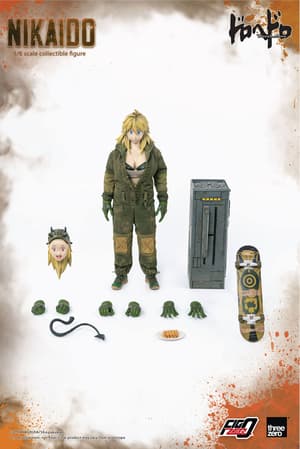 Nikaido - FigZero Actionfigur - Three Zero (15)
