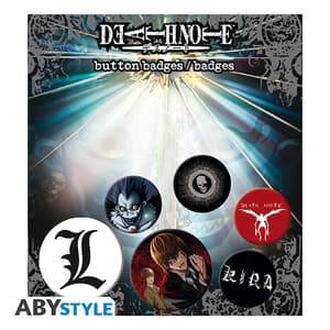 Death Note - Button Set - AbyStyle (1)