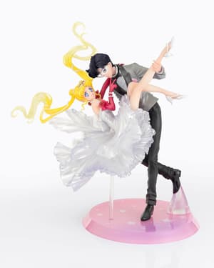 Usagi Tsukino & Tuxedo Mask - Moonlight Glow - Figuarts Zero Chouette - Bandai Spirits (8)