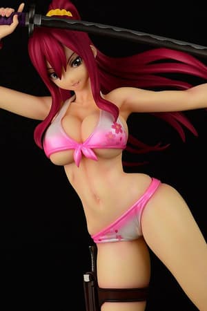 Erza Scarlet - Swimwear Gravure Style Sakura Ver. - Fairy Tail - Orca Toys - 1
