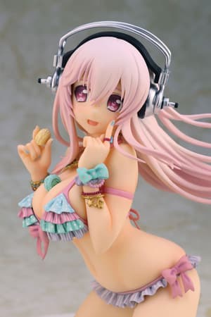 Super Sonico – Macaron Tower – Statue von Alphamax - 6