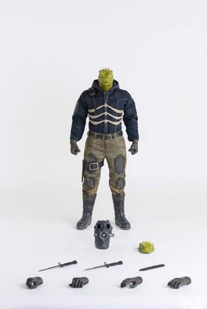 Caiman - Anime Version - Dorohedoro Actionfigur - ThreeZero - 1