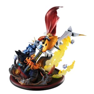 Omnimon vs Diablomon – Digimon VS Series – Megahouse Statue - 1