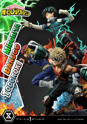 Midoriya, Bakugo & Todoroki - Ultra Premium Masterline Statue (Prime 1 Studio) - 12