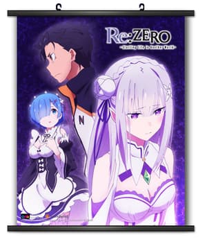 Rem, Emilia & Subaru - Wallscroll - Re:Zero - 21470  - 1