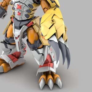 WarGreymon - Digimon Figure-rise Standard Amplified Model Kit - Bandai Spirits - 6