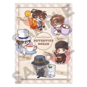 Detektiv Conan (Brown Chara Peko Drink Version) - Clear File / Aktenhülle A4 - CRUX (1)