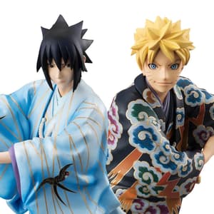 Naruto Uzumaki und Sasuke Uchiha - Kabuki Edition Doppelset - Megahouse G.E.M. - 3