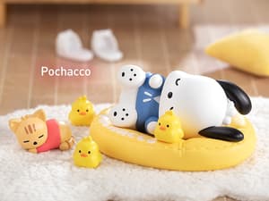 Zufällige Auswahl - Sanrio - Mini Figuren (Fall Asleep Series) - Pop Mart (1)
