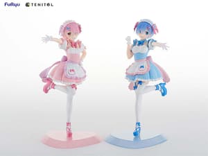 TENITOL Yumekawa Maid Rem & Ram: Set With Bonus - 17