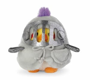 Sittich Chipsy - mymochi - Plüsch (mit Steckenpferd u. Ritterkostüm in Geschenkbox) (8cm)  (1)