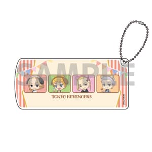 Takemichi, Mikey, Draken & Mitsuya (Photo Chara) - Tokyo Revengers - Schlüsselanhänger (Slide Type Accessory Case) - A3 (1)