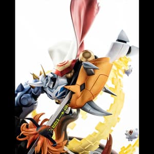 Omnimon vs Diablomon – Digimon VS Series – Megahouse Statue - 9