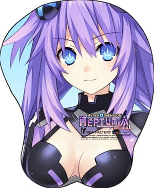 Purple Heart - 3D Mouse Pad / Oppai Mouse Pad - Hyperdimension Neptunia - 21739 - 1