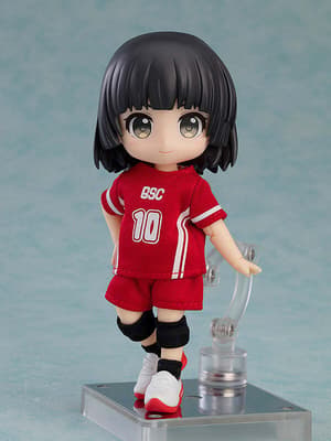 Nendoroid Doll Outfit Set: Volleyball Uniform (Red) - 4