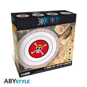 One Piece - Teller Set - Piraten Emblem - AbyStyle - 2