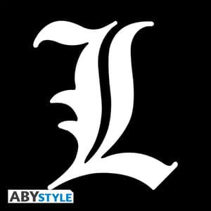 Death Note - Snapback Cap - Black & Grey - "L" - AbyStyle - 3