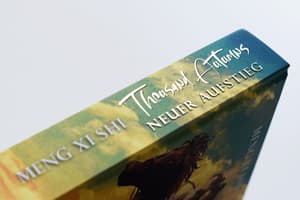 Thousand Autumns Band 3 Hardcover - 21