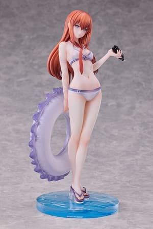 Makise Kurisu - Swimsuit - Solarain - 4