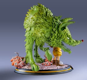 Lysop avec Impact Wolf - HQS Statue Limitée (ouvert) - 8