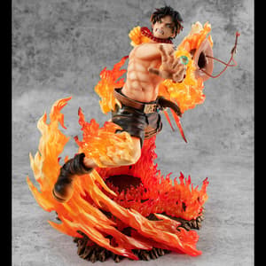Puma / Portgas D. Ace - 15th Anniversary Limited - POP Portrait of Pirates NEO-Maximum - Megahouse - Re-Release - 3